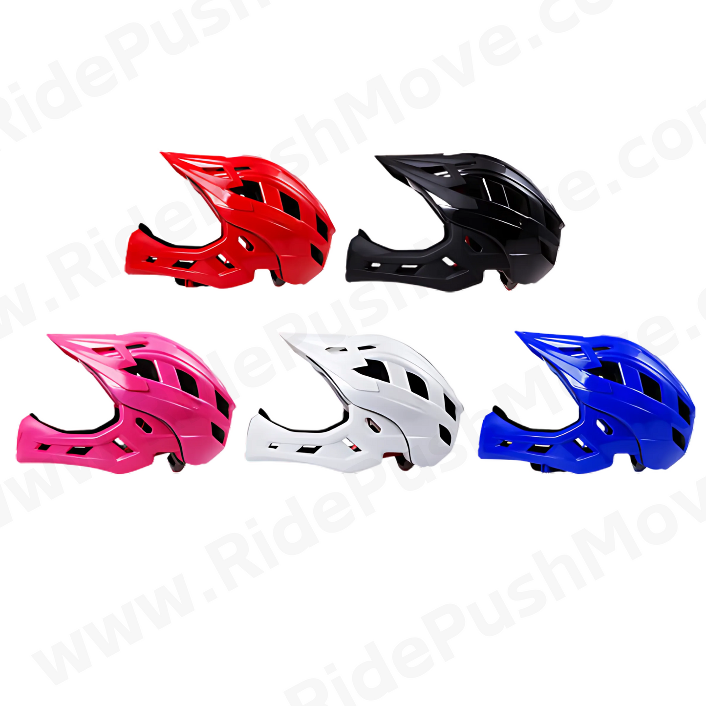 Impact Resistant Full-Face Helmet