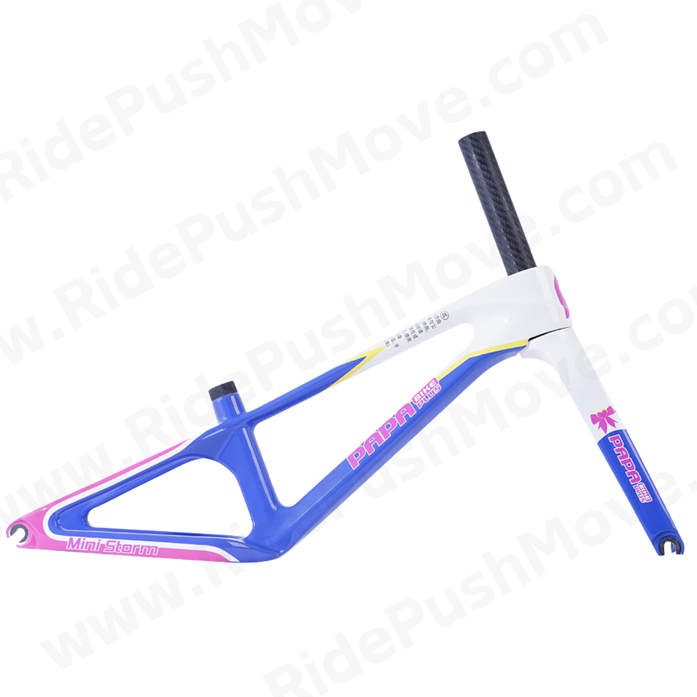 PAPA BIKE Mini Storm Carbon Fiber Frame (Special Edition)