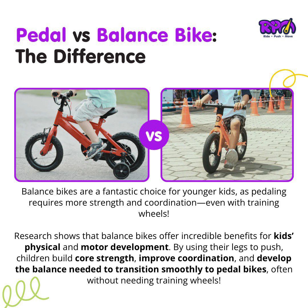 Pedal vs Balance Bike: The Difference