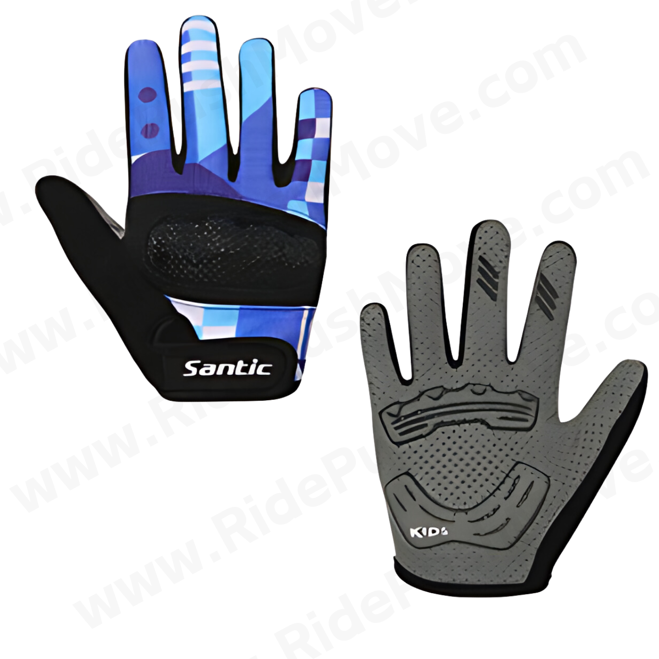Children/Kids Full-Finger Cycling Gloves