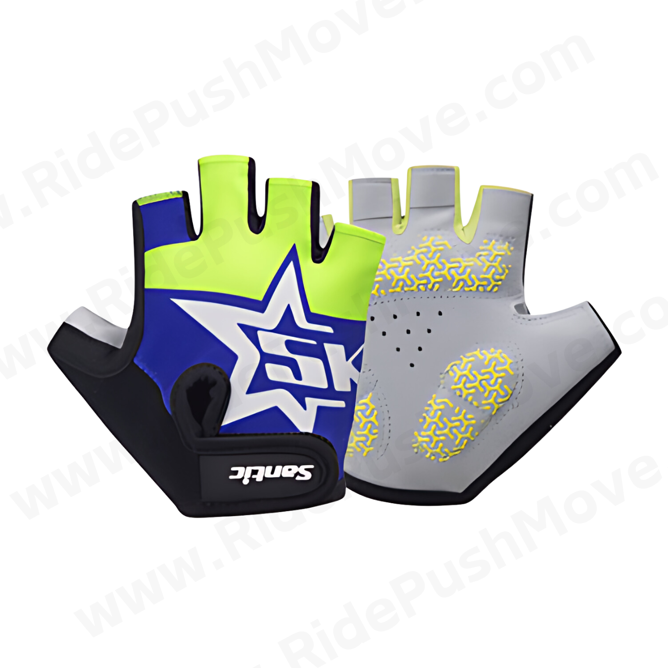 Children/Kids Half-Finger Cycling Gloves