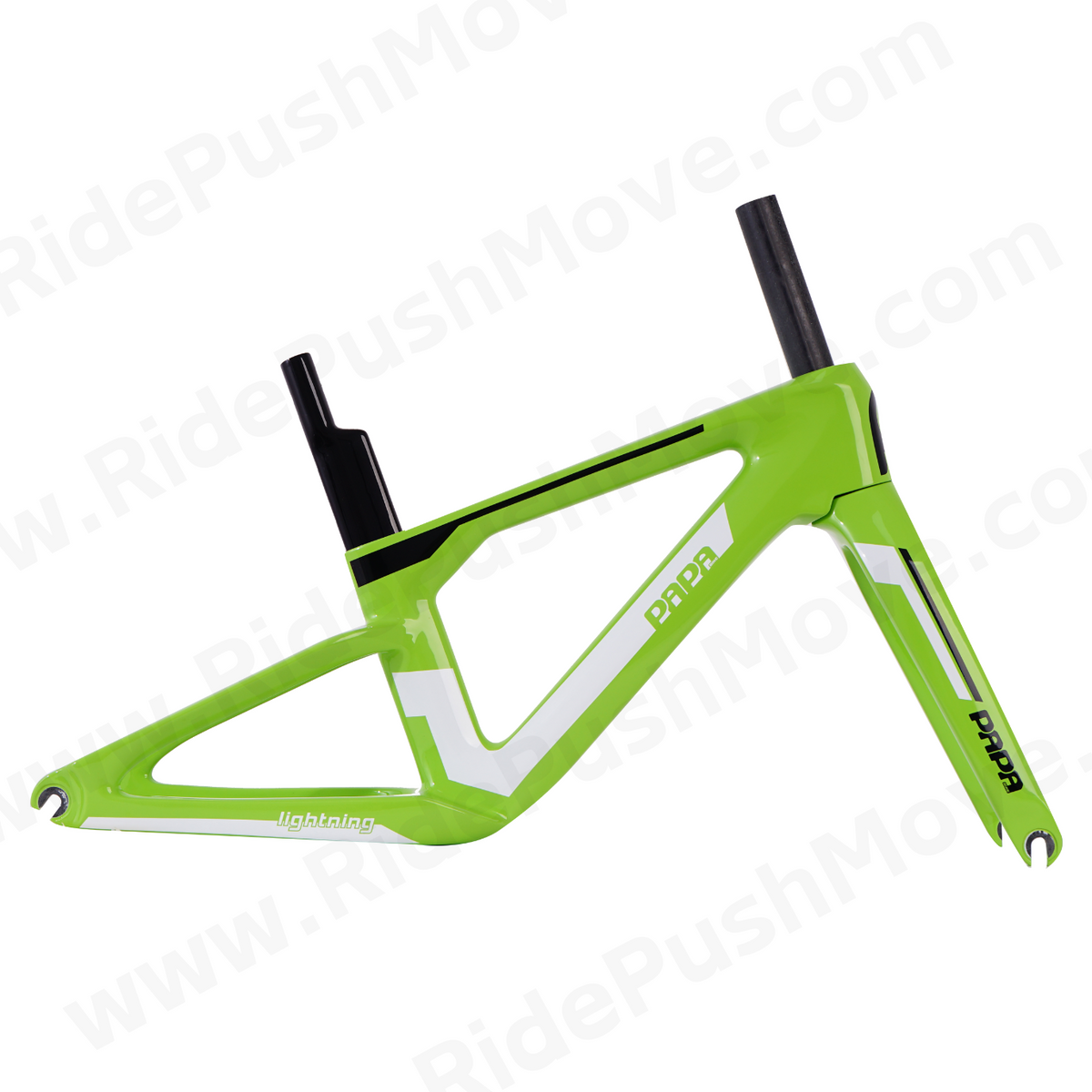 PAPA BIKE Lightning Carbon Fiber Frame – Ride Push Move