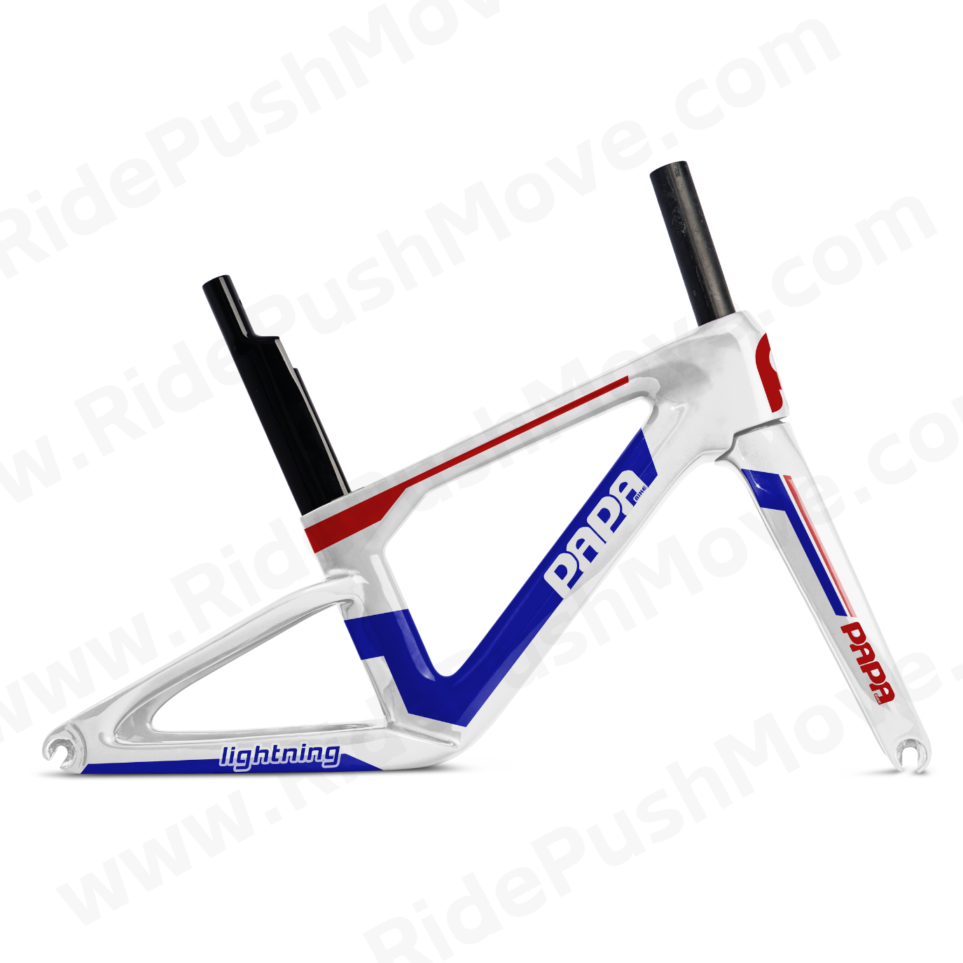 PAPA BIKE Lightning Carbon Fiber Frame – Ride Push Move PAPA BIKE Lightning Carbon Fiber Frame – Ride Push Move
