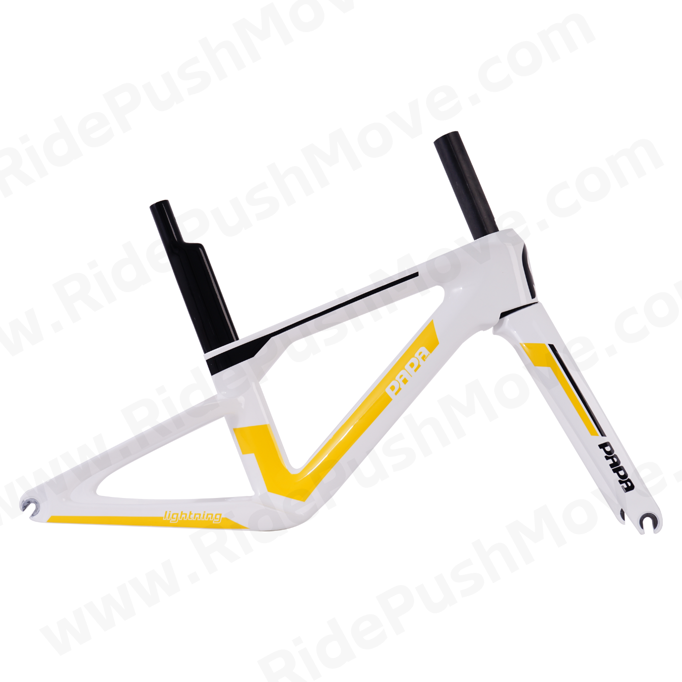 PAPA BIKE Lightning Carbon Fiber Frame – Ride Push Move PAPA BIKE Lightning Carbon Fiber Frame – Ride Push Move