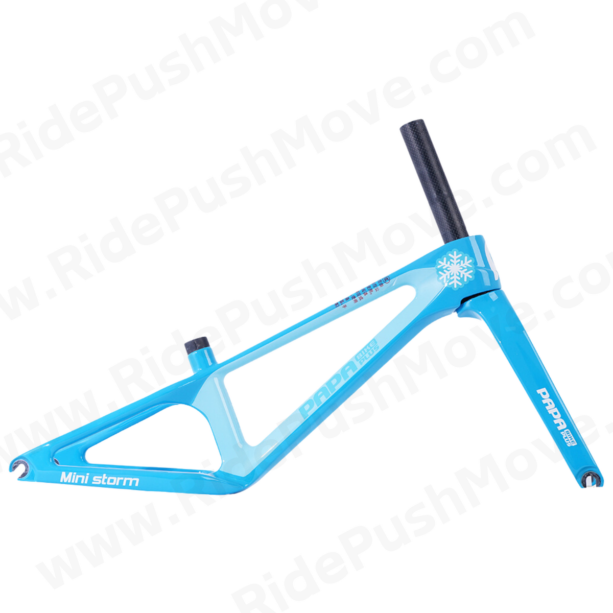 PAPA BIKE Mini Storm Carbon Fiber Frame (Special Edition) – Ride PAPA BIKE Mini Storm Carbon Fiber Frame (Special Edition) – Ride
